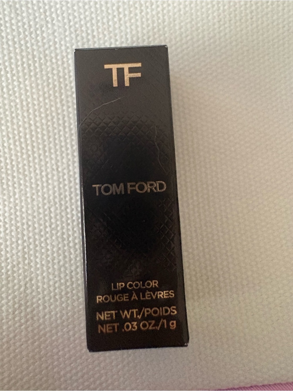 Tom Ford Lip Color in Black & Gold Accent - N3 West Coast